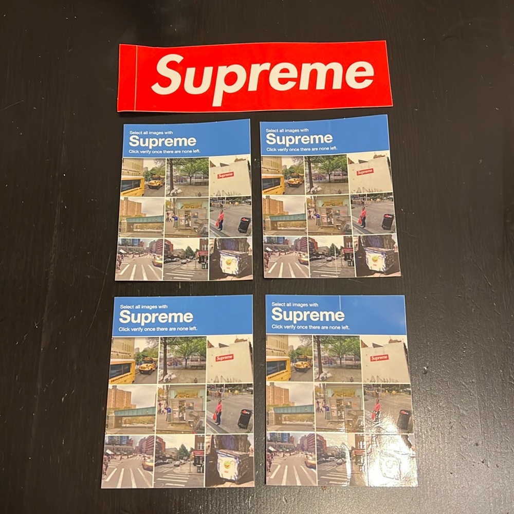 Supreme Stickers
